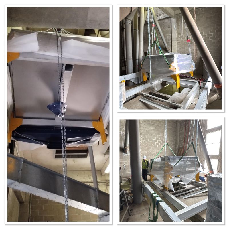 Montage nettoyeur-séparateur ACS2M