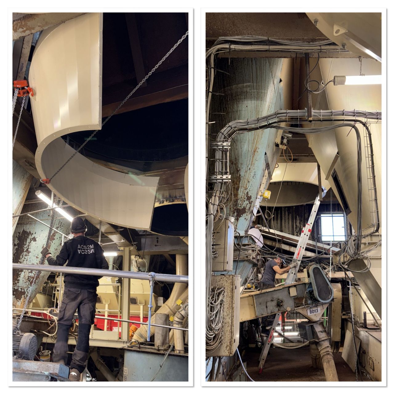Remplacement de fonds de silos et vannes à casque dans les Côtes-d’Armor par ACS2M