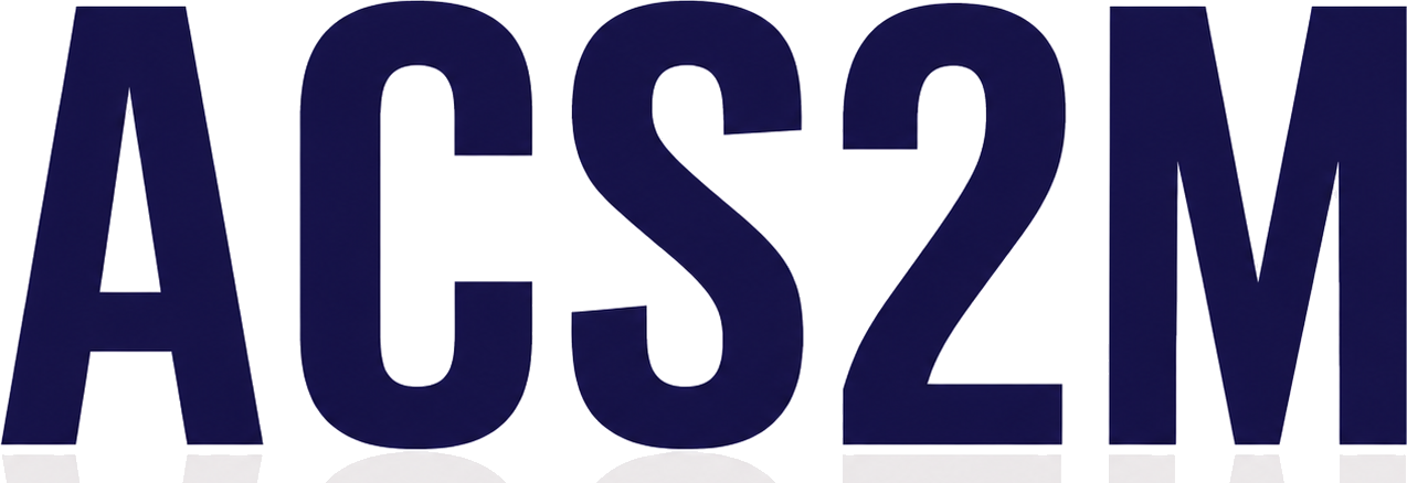 Logo ACS2M - montage mécanique et manutention industrielle